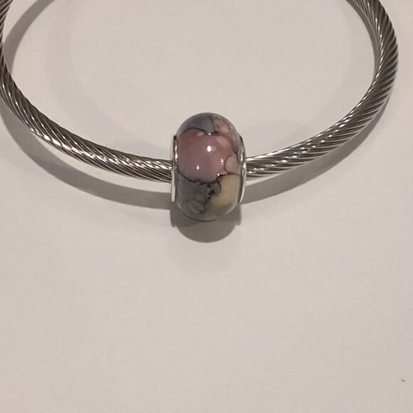 Pandora Jewelry - Silver Watercolor Charm‎ for Pandora Style Bracelet
